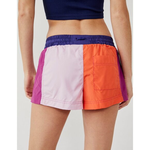 FP MOVEMENT Invigorate Colorblock Shorts / Persimmon Combo - Picture 3 of 6